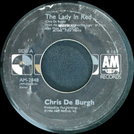 Chris De Burgh - The Lady In Red / The Vision side A