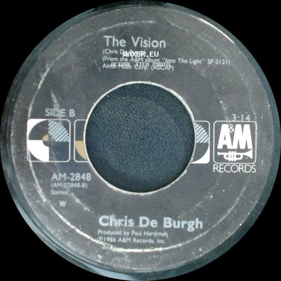 Chris De Burgh - The Lady In Red / The Vision side B