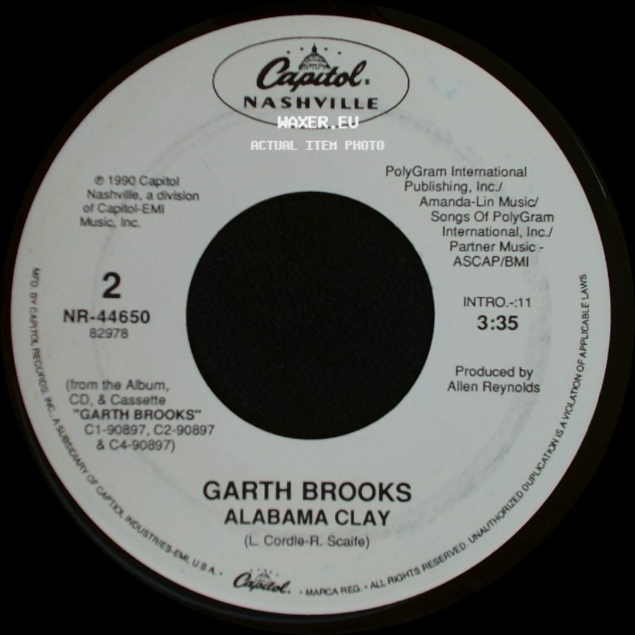 Garth Brooks - Unanswered Prayers / Alabama Clay side B