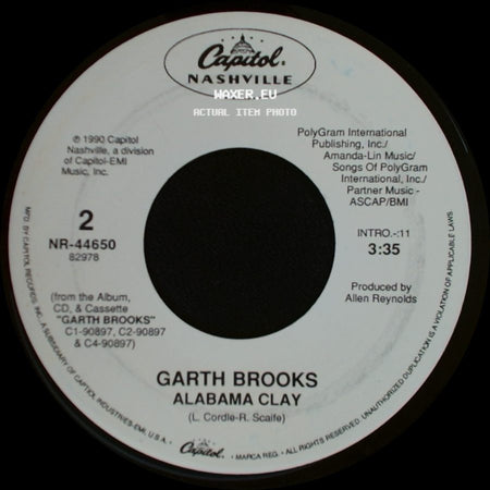 Garth Brooks - Unanswered Prayers / Alabama Clay side B