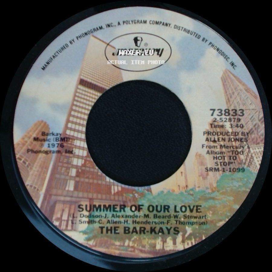 The Bar-Kays - Shake Your Rump To The Funk / Summer Of Our Love side B