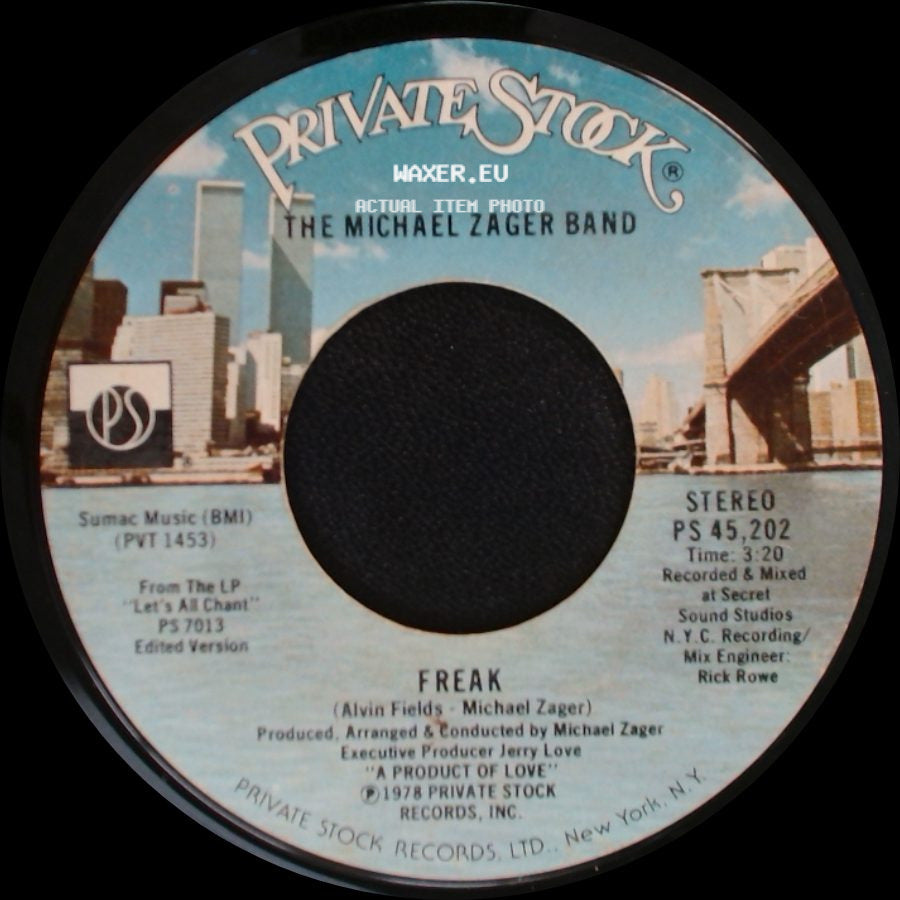 The Michael Zager Band - Soul To Soul / Freak side B