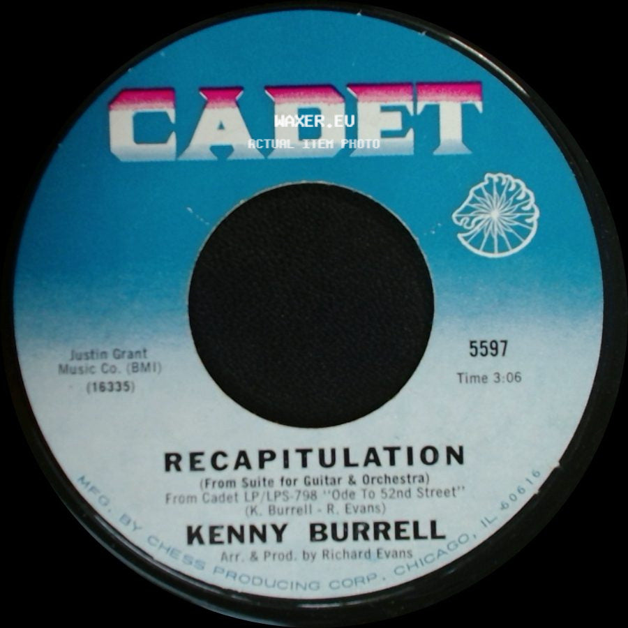 Kenny Burrell - Blues Fuse / Recapitulation side B