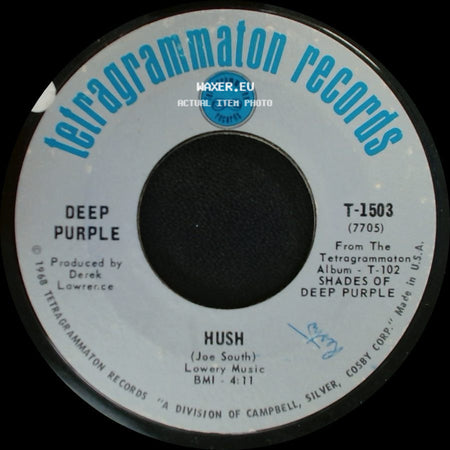 Deep Purple - Hush / Hush side A