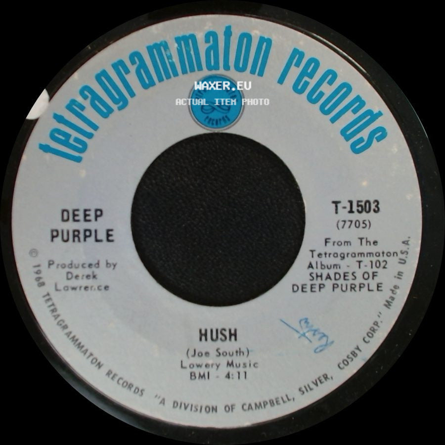 Deep Purple - One More Rainy Day / Hush side B