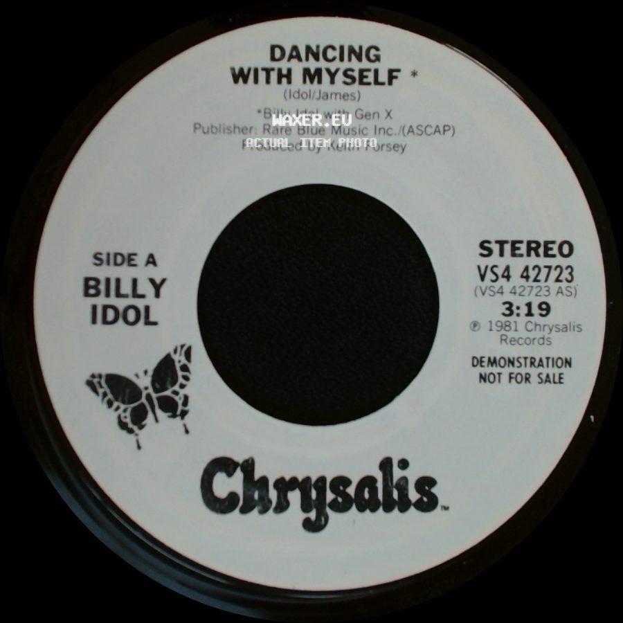 Billy Idol - Dancing With Myself / Dancing With Myself side B
