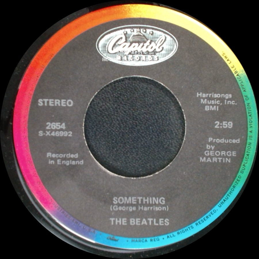 The Beatles - Come Together / Something side B