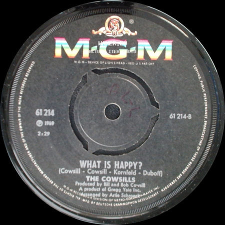 The Cowsills - What Is Happy? / Hair side A
