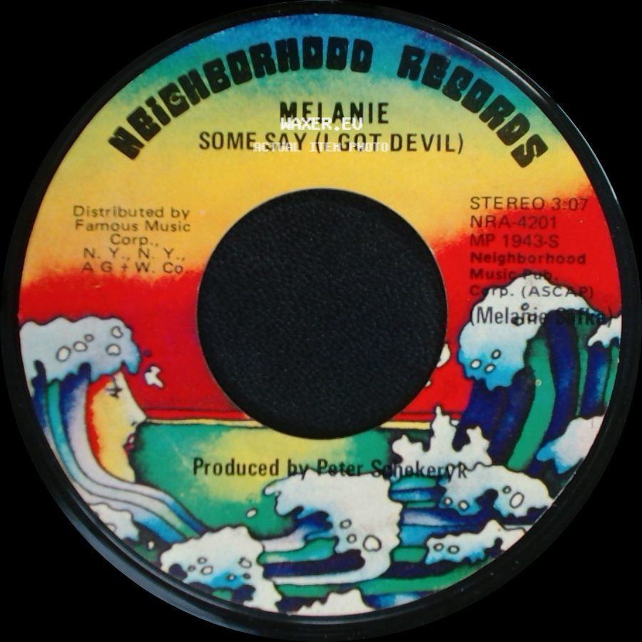 Melanie - Some Say (I Got Devil) / Brand New Key side A