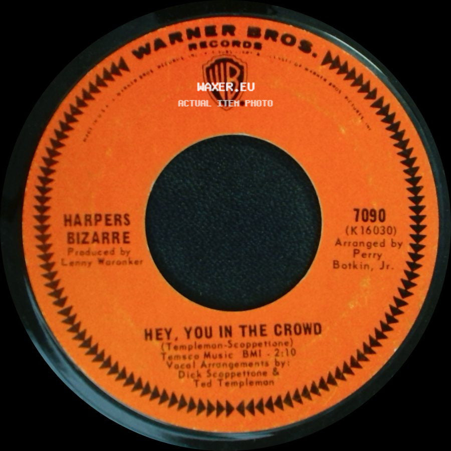 Harpers Bizarre - Chattanooga Choo Choo / Hey, You In The Crowd side B
