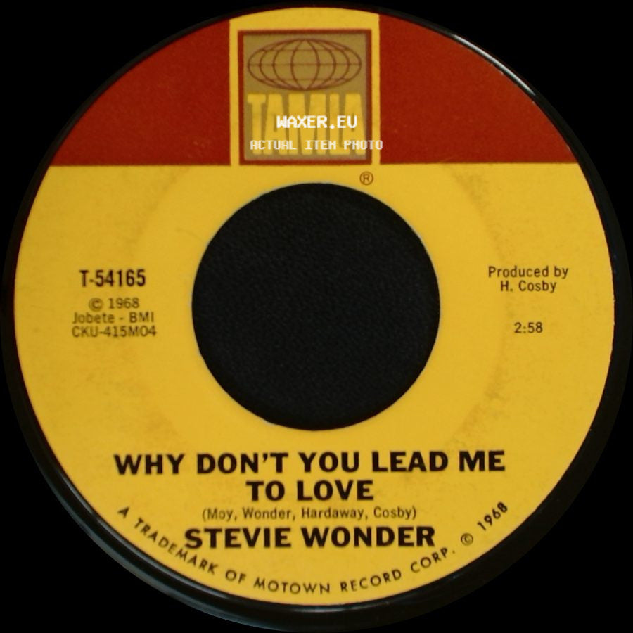 Stevie Wonder - Shoo-Be-Doo-Be-Doo-Da-Day / Why Don't You Lead Me To Love side B