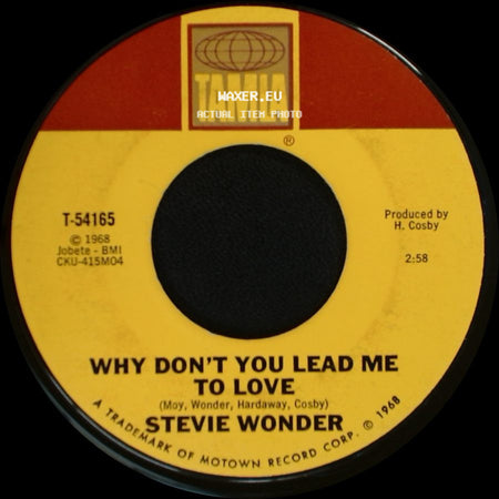 Stevie Wonder - Shoo-Be-Doo-Be-Doo-Da-Day / Why Don't You Lead Me To Love side B
