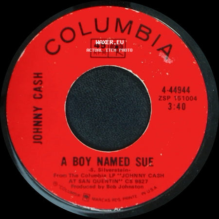 Johnny Cash - A Boy Named Sue / San Quentin side A