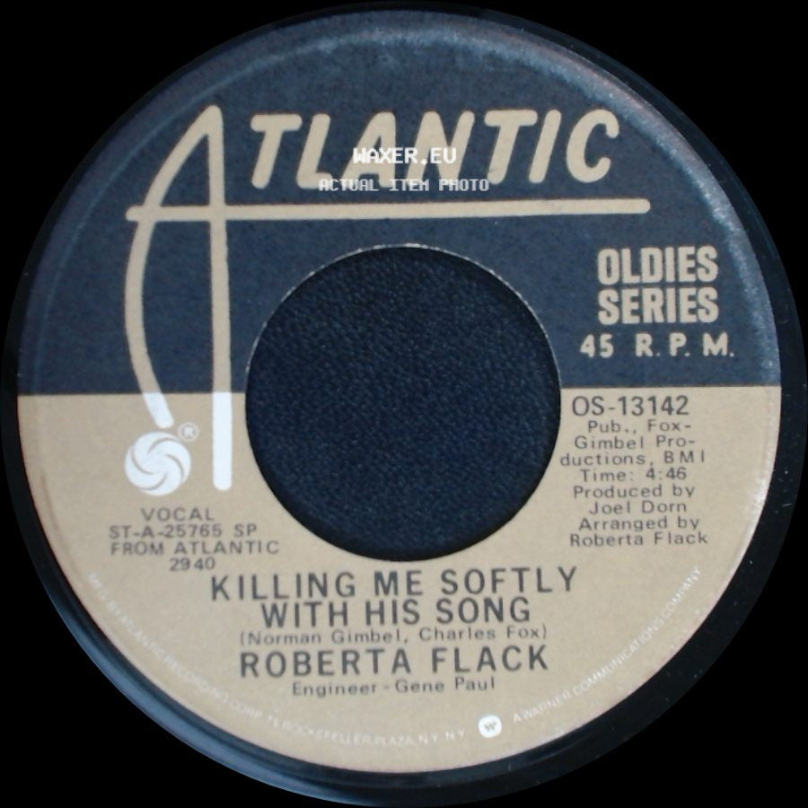 Roberta Flack - Killing Me Softly With His Song / Trade Winds side A
