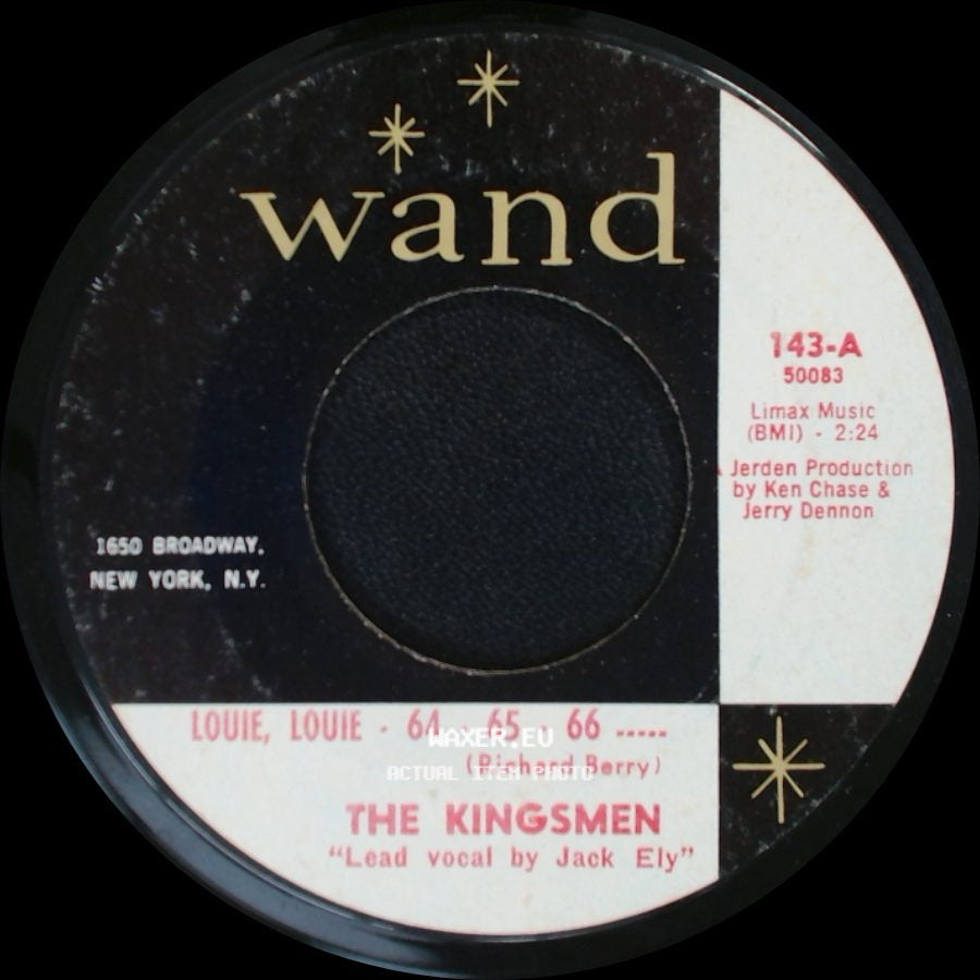 The Kingsmen - Haunted Castle / Louie, Louie - 64 - 65 - 66 side B