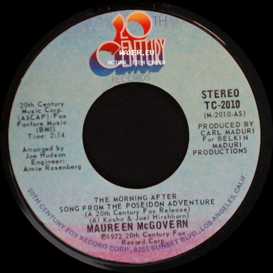 Maureen Mcgovern - The Morning After Song From The Poseidon Adventure / Midnight Storm side A