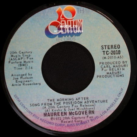 Maureen Mcgovern - The Morning After Song From The Poseidon Adventure / Midnight Storm side A