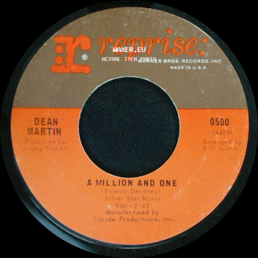 Dean Martin - A Million And One / Shades side A