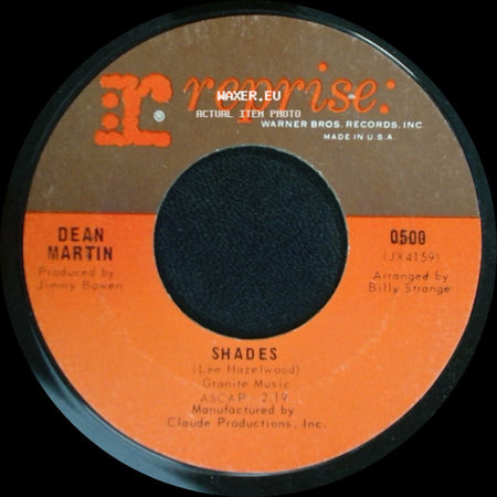 Dean Martin - A Million And One / Shades side B