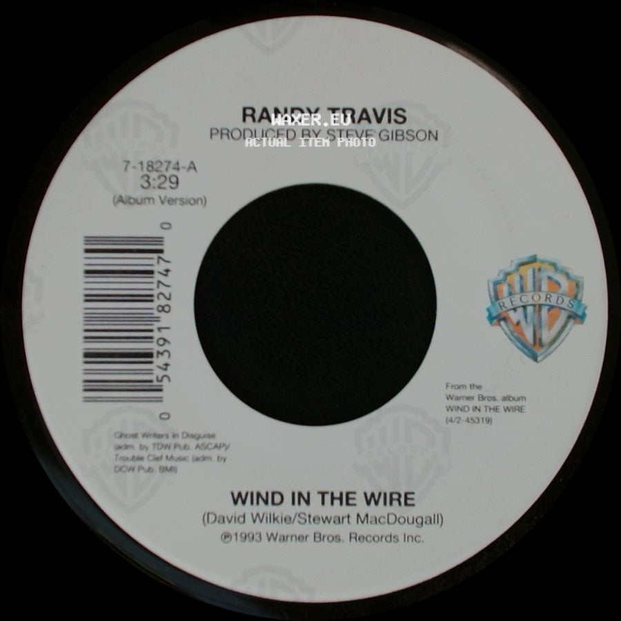 Randy Travis - Down At The Old Corral / Wind In The Wire side B