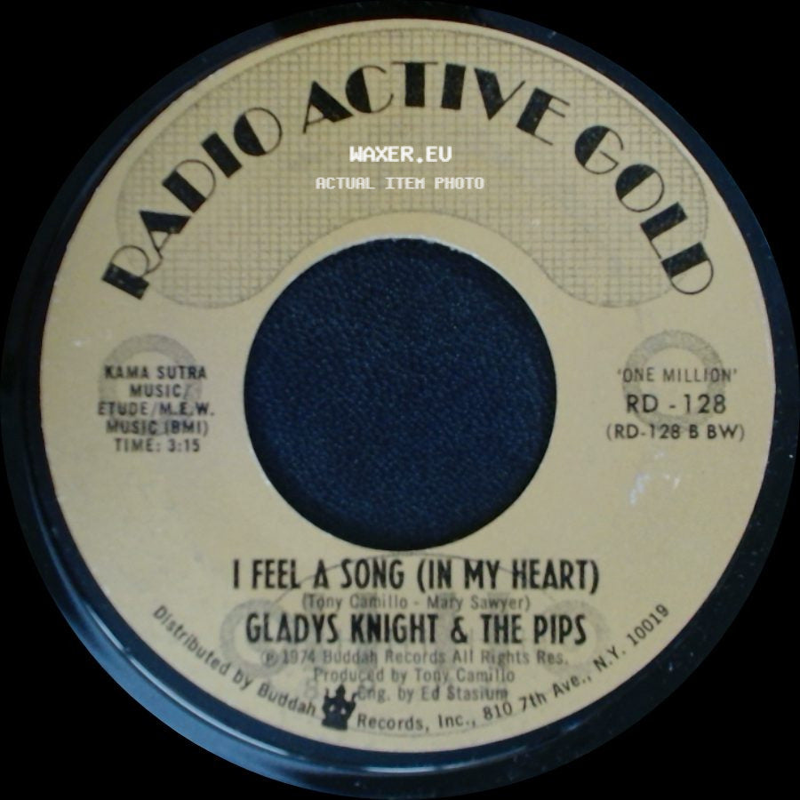 Gladys Knight & The Pips - I Feel A Song (In My Heart) / On And On side A
