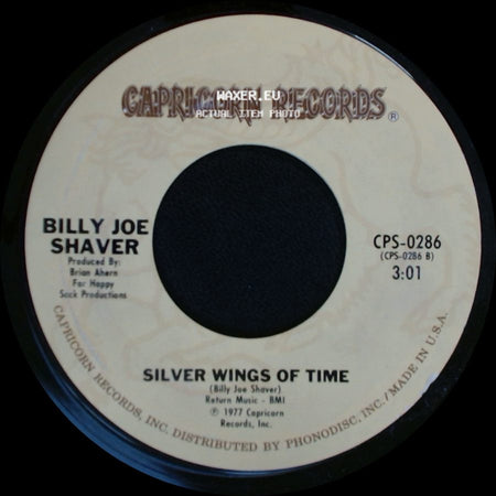 Billy Joe Shaver - Silver Wings Of Time / You Asked Me To side A