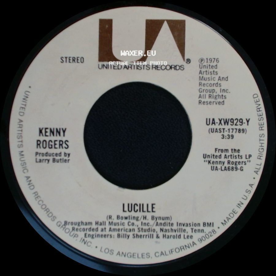 Kenny Rogers - Lucille / Till I Get It Right side A
