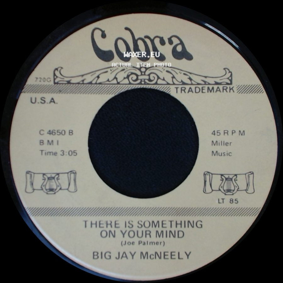 Billy Stewart / Big Jay Mcneely - Cross My Heart / There Is Something On Your Mind side B