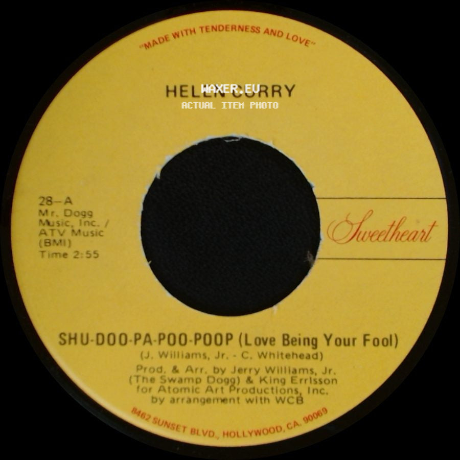 Helen Curry - Shu-Doo-Pa-Poo-Poop (Love Being Your Fool) / Such A Thrill I Feel (When You Hold My Hand) side A