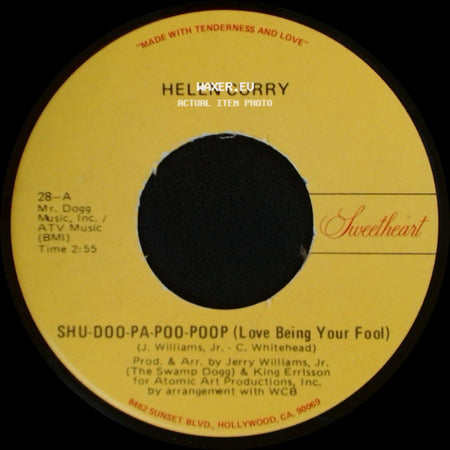 Helen Curry - Shu-Doo-Pa-Poo-Poop (Love Being Your Fool) / Such A Thrill I Feel (When You Hold My Hand) side A