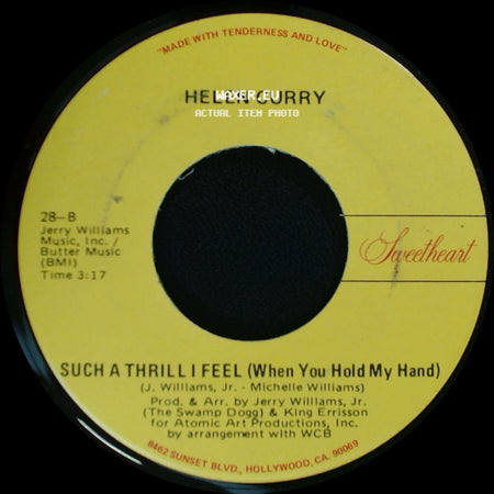 Helen Curry - Shu-Doo-Pa-Poo-Poop (Love Being Your Fool) / Such A Thrill I Feel (When You Hold My Hand) side B