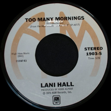 Lani Hall - That's When Miracles Occur / Too Many Mornings side B