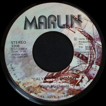 Ralph Macdonald - Calypso Breakdown / Where Is The Love side A