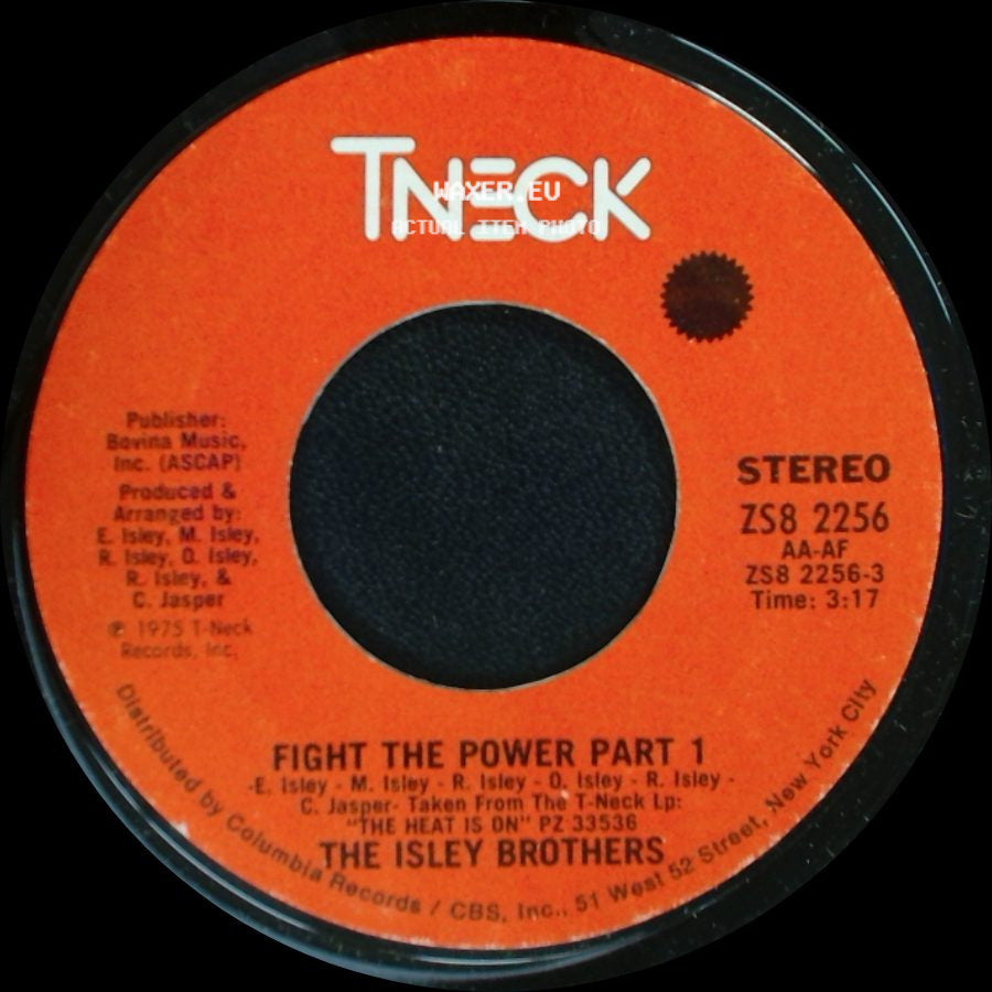 The Isley Brothers - Fight The Power Part 1 / Fight The Power Part 2 side A