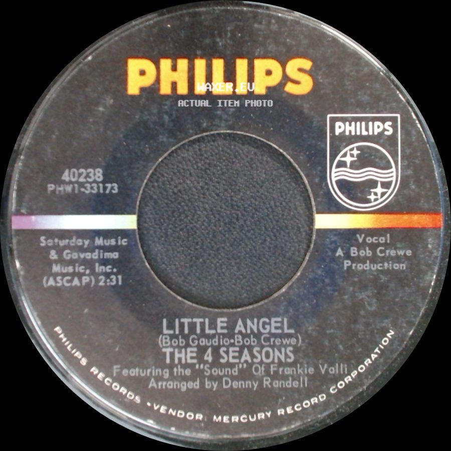 The 4 Seasons - Little Angel / Big Man In Town side A