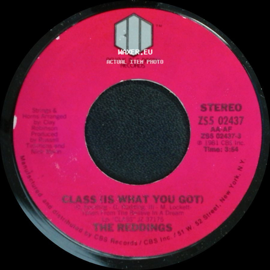 The Reddings - Class (Is What You Got) / Main Nerve side A