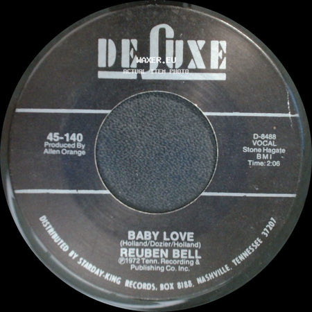 Reuben Bell - I Hear You Knocking (It's Too Late) / Baby Love side B