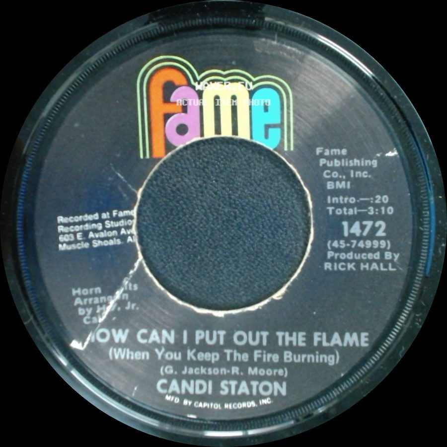 Candi Staton - Stand By Your Man / How Can I Put Out The Flame (When You Keep The Fire Burning) side B