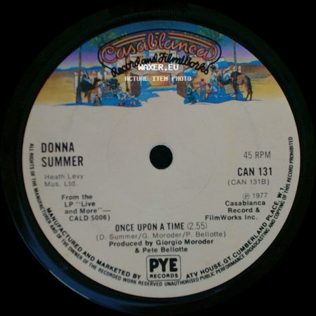 Donna Summer - Macarthur Park / Once Upon A Time side B