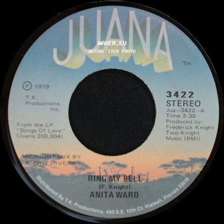 Anita Ward - If I Could Feel That Old Feeling Again / Ring My Bell side B