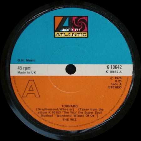 The Wiz - Tornado / Everybody Rejoice side A