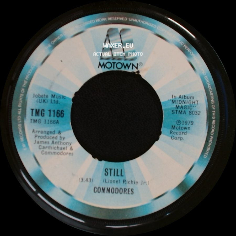 Commodores - Still / Such A Woman side A