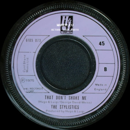 The Stylistics - That Don't Shake Me / $7000 And You side A