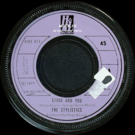 The Stylistics - That Don't Shake Me / $7000 And You side B