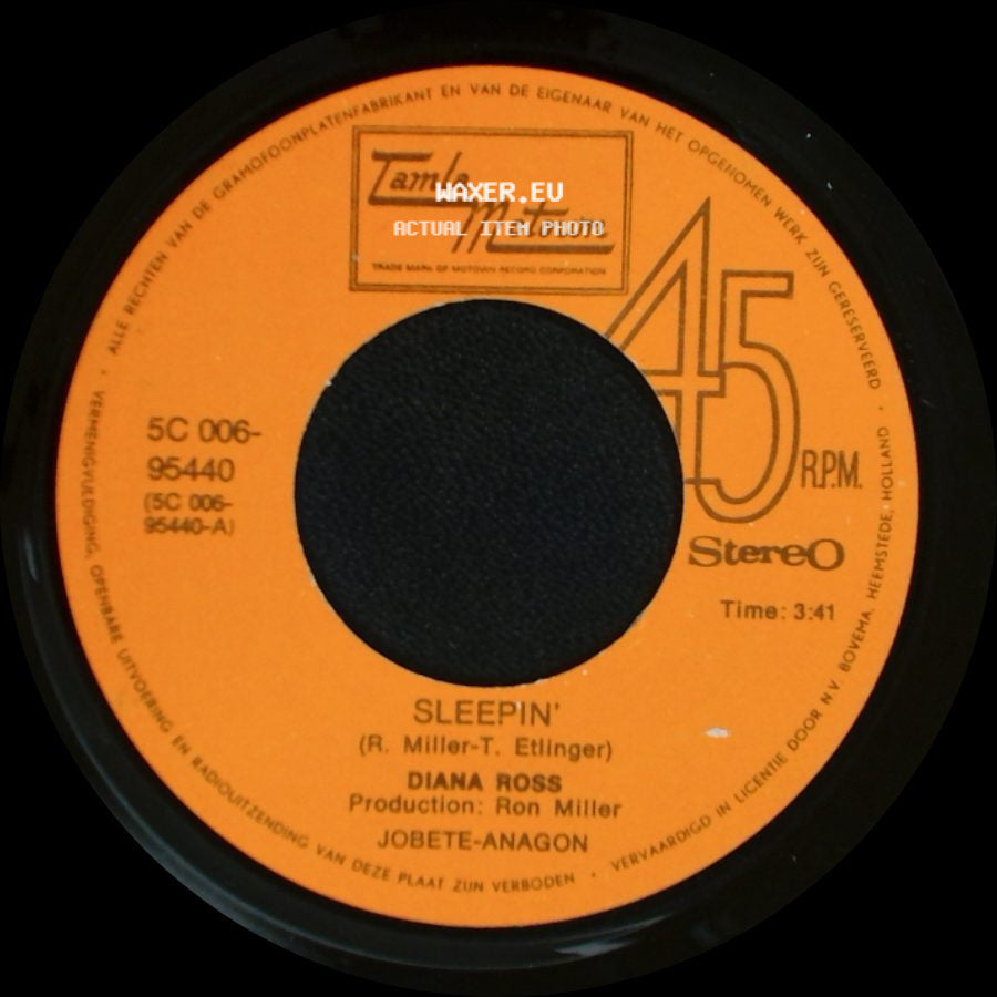 Diana Ross - You / Sleepin' side B