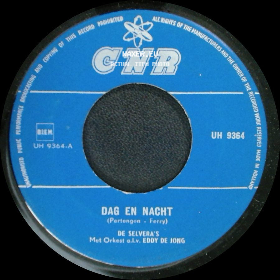 De Selvera's / De Selvera's Met Orkest O.I.V. Eddy De Jong - Dag En Nacht / Tingelingeling side A