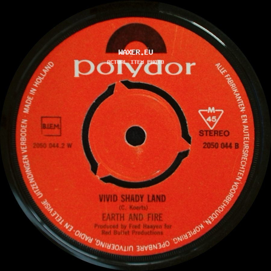 Earth And Fire - Wild And Exciting / Vivid Shady Land side B
