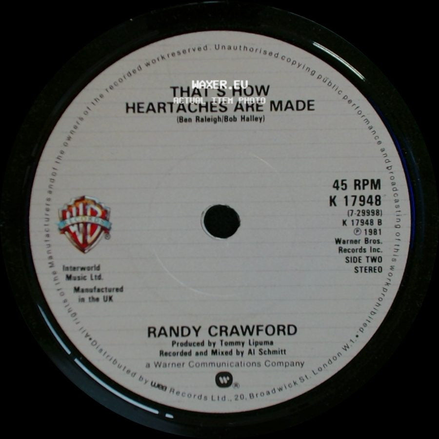 Randy Crawford - One Hello / That's How Heartaches Are Made side B