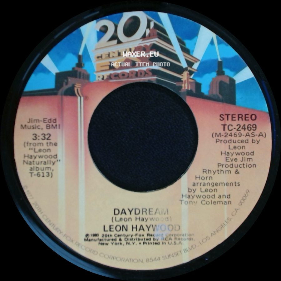 Leon Haywood - Love Is What We Came Here For / Daydream side B