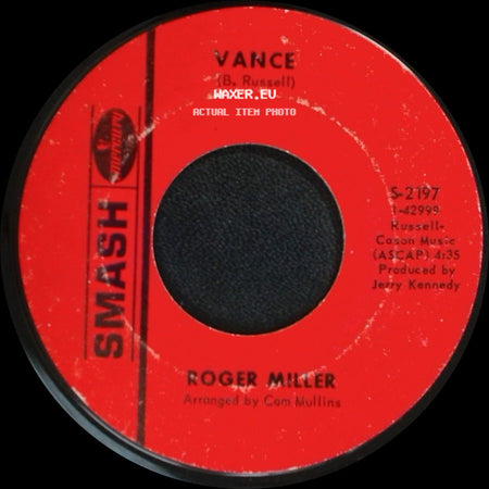 Roger Miller - Vance / Little Children Run And Play side A